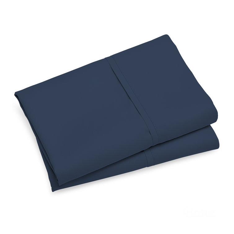 Tan Cotton Percale Standard Pillowcase Set