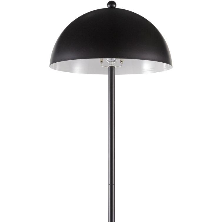 Jemma 59'' Black Iron Floor Lamp