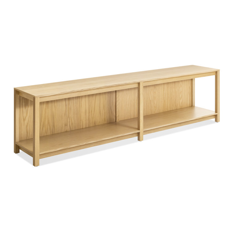 White Oak Minimalist Open Plan Bench
