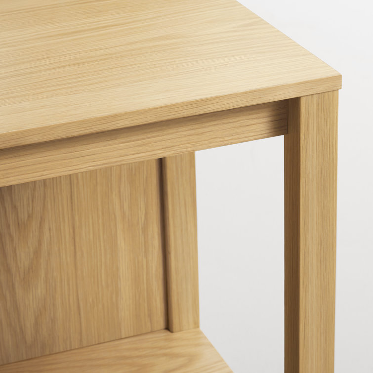 White Oak Minimalist Open Plan Bench