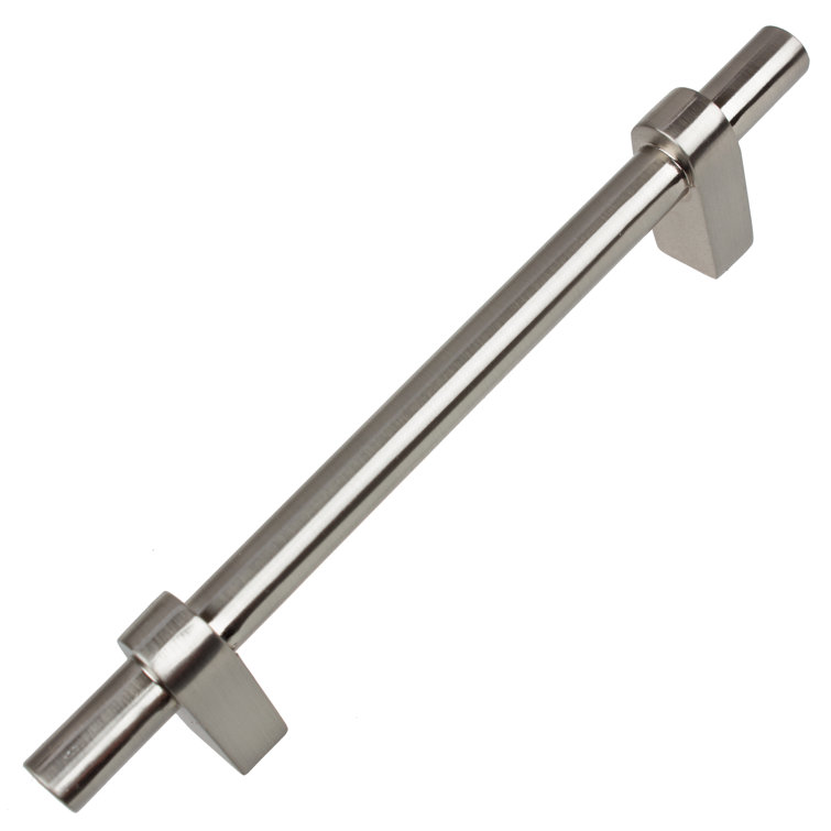 Satin Nickel 4-1/4" T-Bar Cabinet Pull