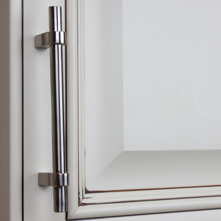 Satin Nickel 4-1/4" T-Bar Cabinet Pull