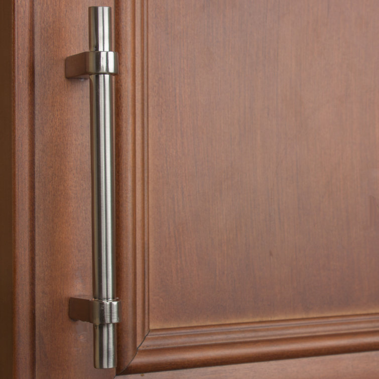Satin Nickel 4-1/4" T-Bar Cabinet Pull