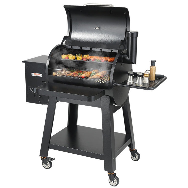 VEVOR 53" Black Heavy Duty Charcoal Grill with Cart