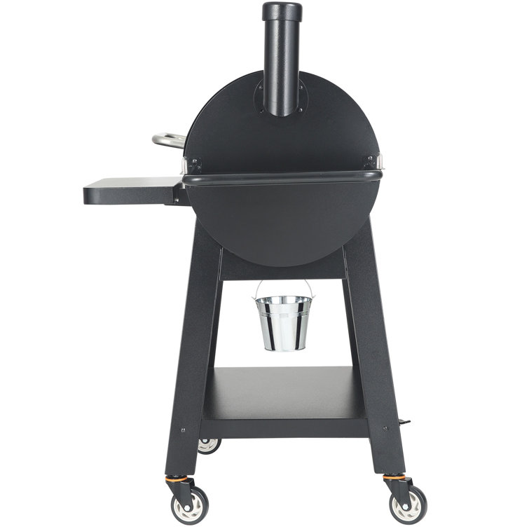 VEVOR 53" Black Heavy Duty Charcoal Grill with Cart