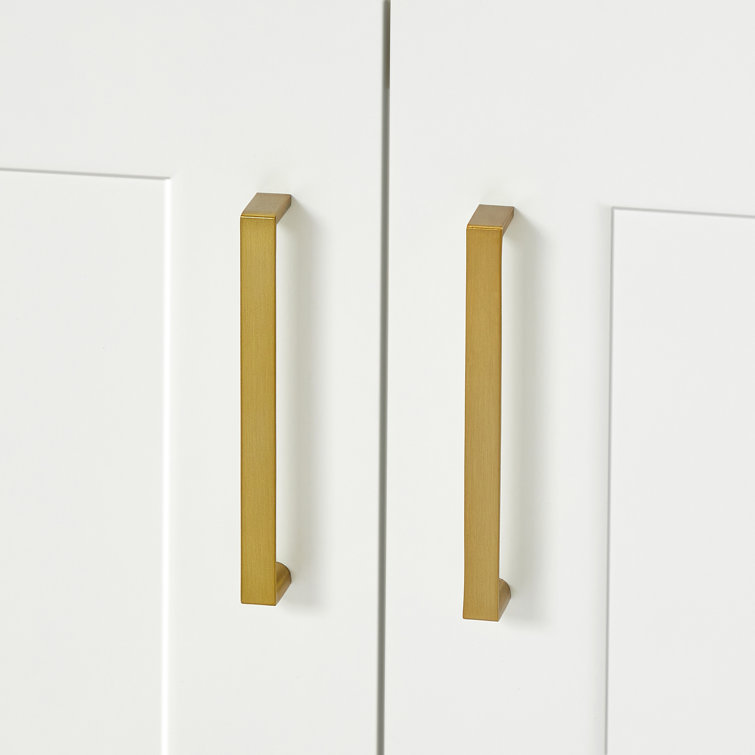 Taylor 66'' White Double Freestanding Vanity Cabinet