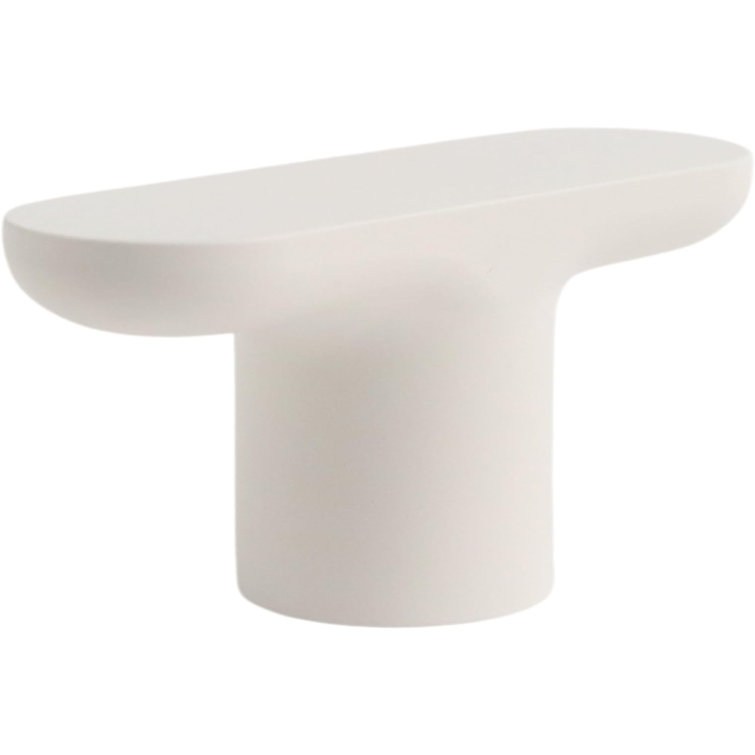Snow White Aluminum T-Bar Cabinet Drawer Knob