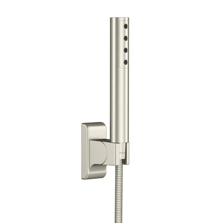 Niagara Brushed Nickel Wall Mounted Tub Filler with Handshower