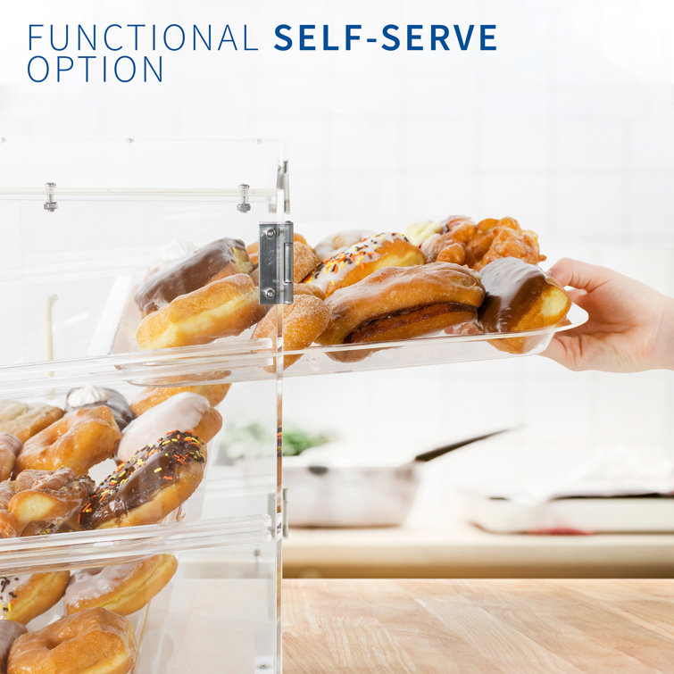 Modern Polished Acrylic Tiered Pastry Tray Display