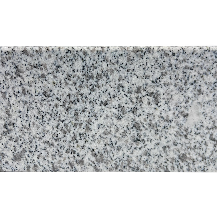 21" Gray Granite Polished Bathroom Side Splash