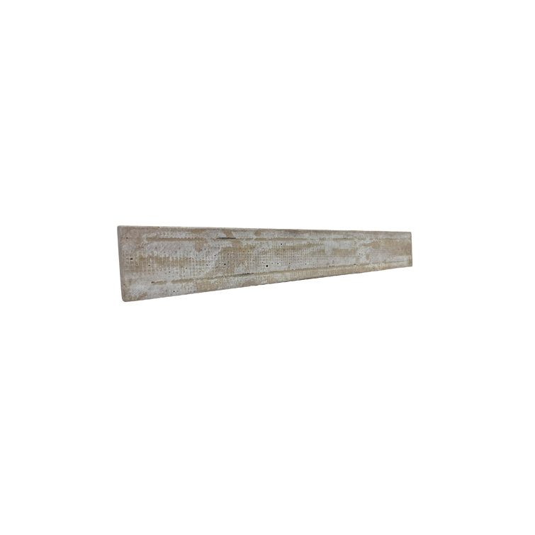 21" Beige Travertine Stone Bathroom Side Splash