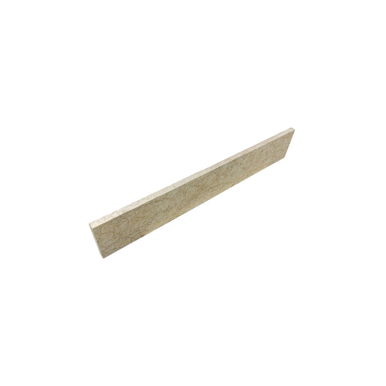 21" Cream Marble Bathroom Side Splash