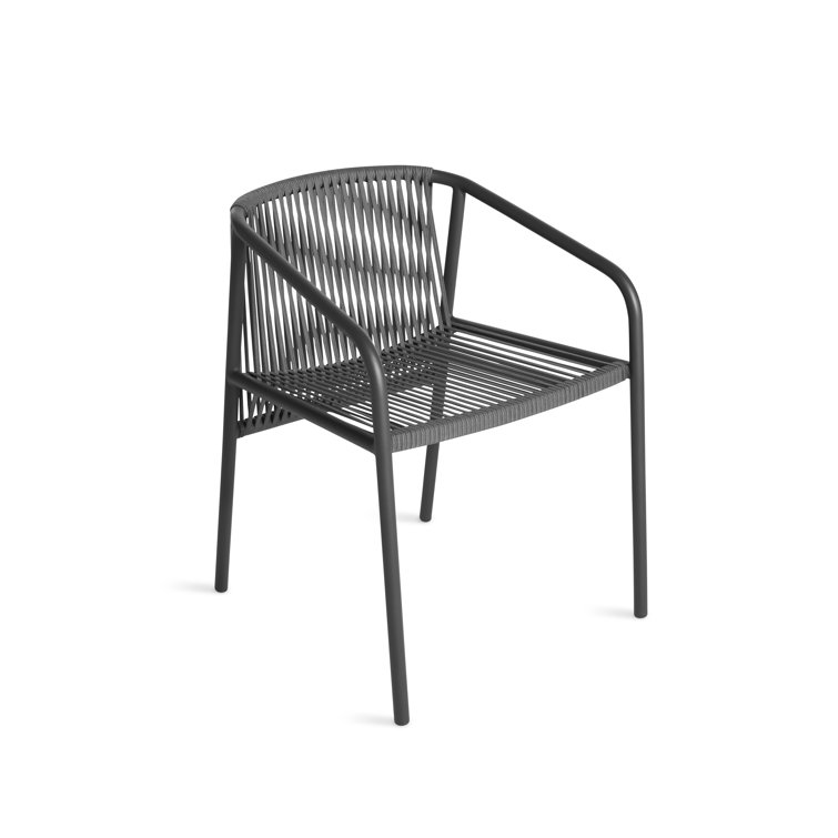Carbon Rope Woven Outdoor Hanging Dining Chair