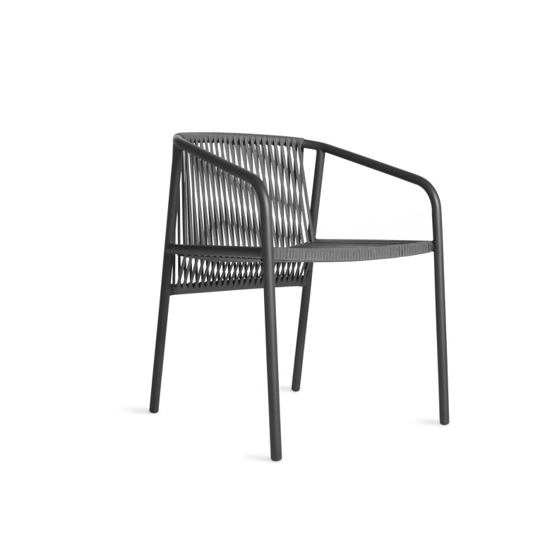 Carbon Rope Woven Outdoor Hanging Dining Chair