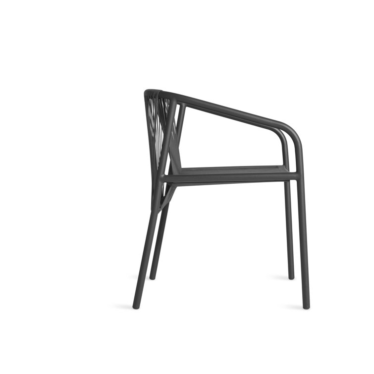 Carbon Rope Woven Outdoor Hanging Dining Chair