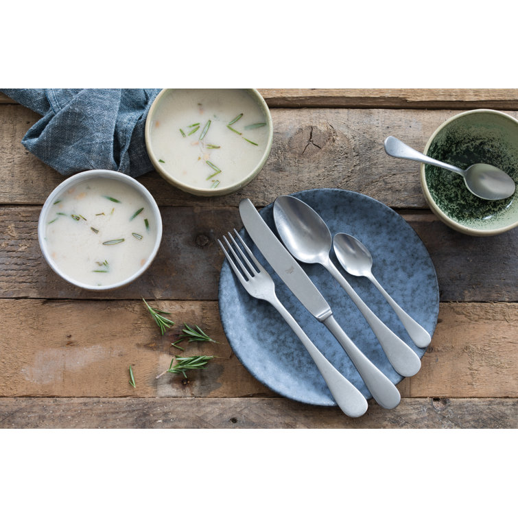 Mepra Vintage Elegance 20-Piece Stainless Steel Flatware Set