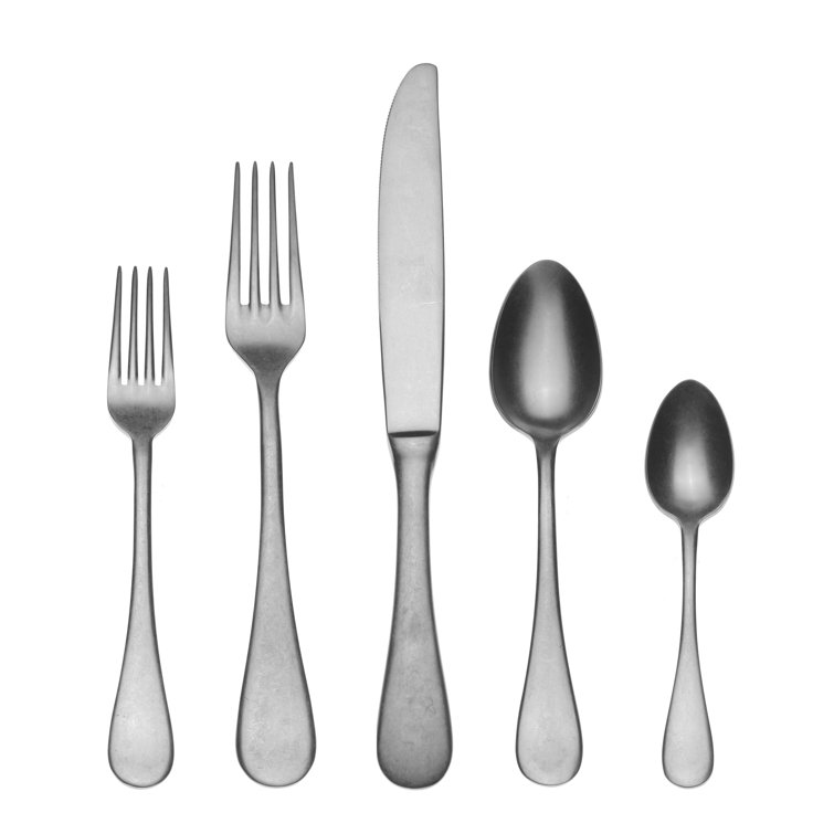Mepra Vintage Elegance 20-Piece Stainless Steel Flatware Set