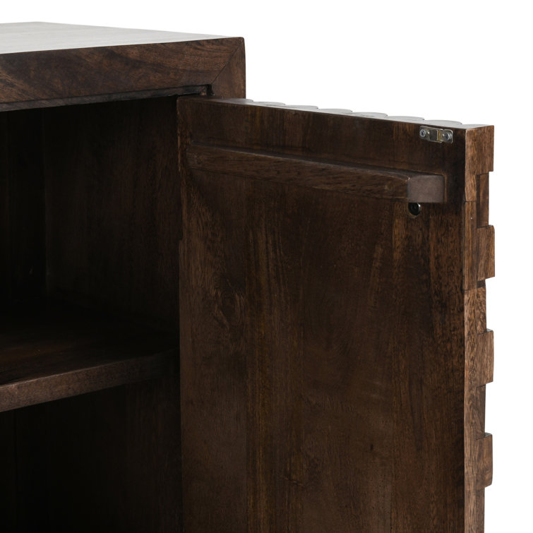Norwood 72'' Dark Brown Mango Wood Sideboard