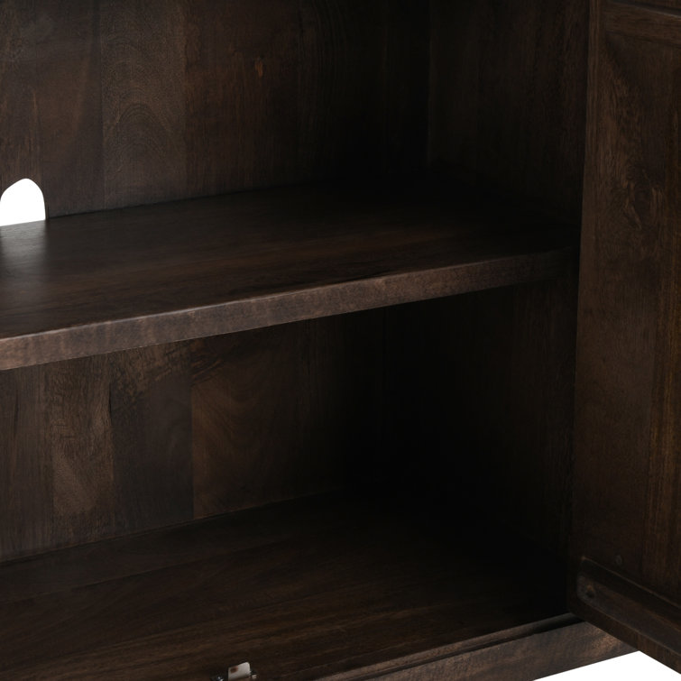 Norwood 72'' Dark Brown Mango Wood Sideboard