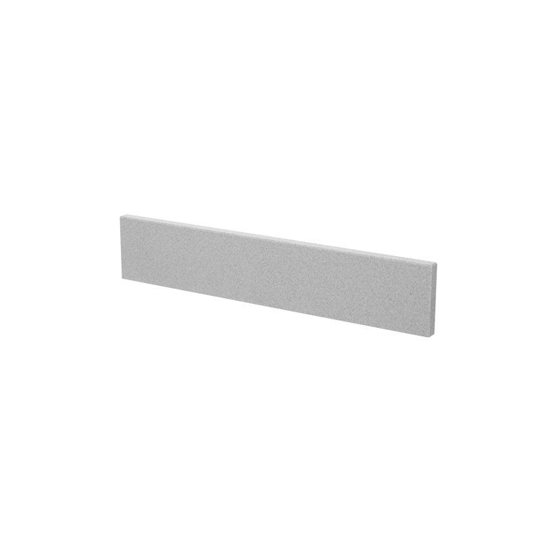 Gray Engineered Marble Universal Bathroom Sidesplash