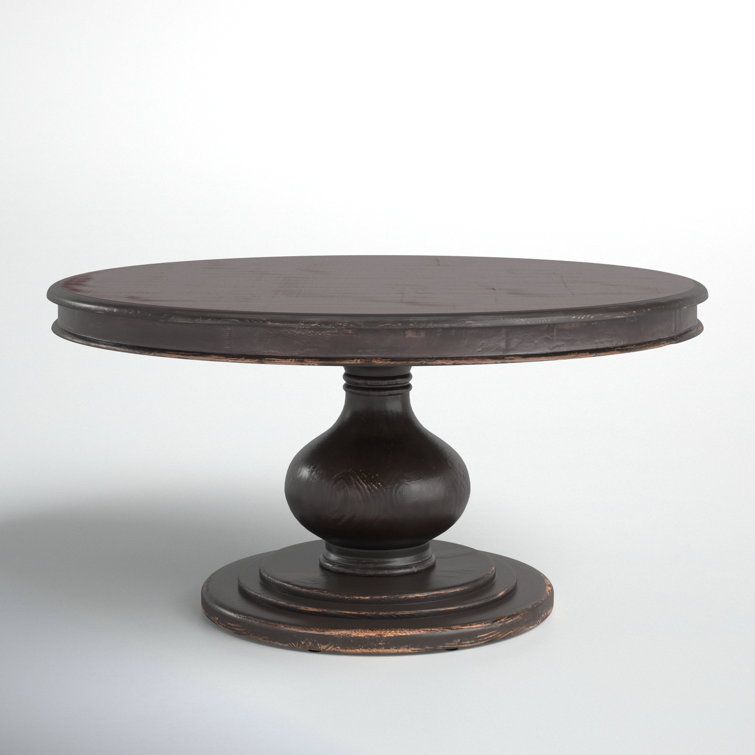 Baldwin 60" Round Reclaimed Pine Rustic Dining Table