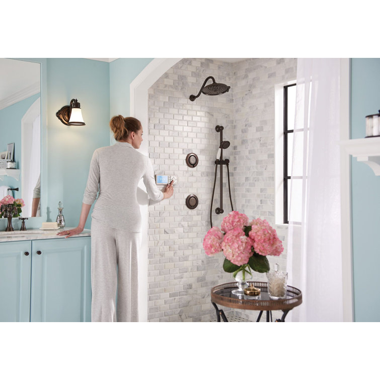 Elegant 7.5" Polished Nickel Widespread Bathroom Faucet in Oil Rubbed Bronze