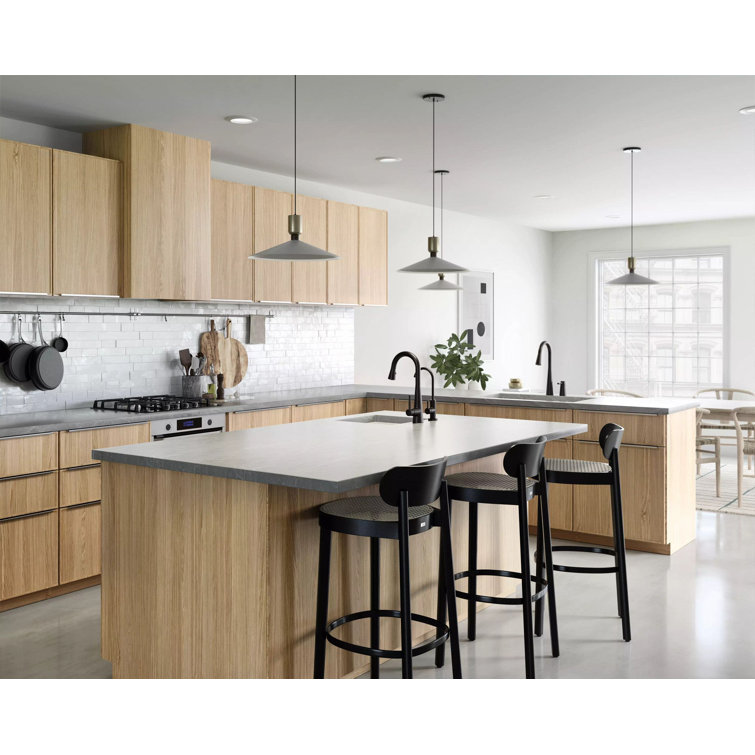 Nio Matte Black Modern High Arc Cold Beverage Faucet