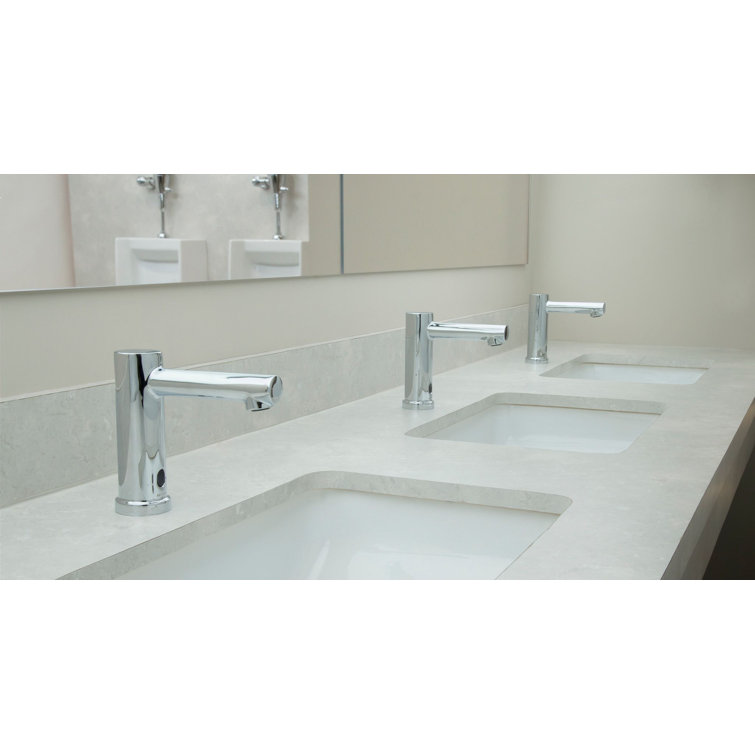 Brushed Nickel Modern Single Hole Sensor Faucet