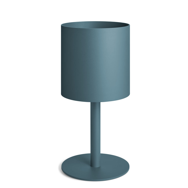 Marine Blue Aluminum Tall Indoor/Outdoor Planter