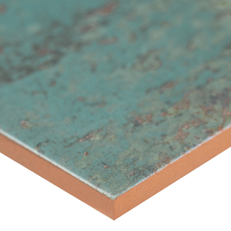 Marza Aqua Glossy Ceramic Subway Wall Tile Case