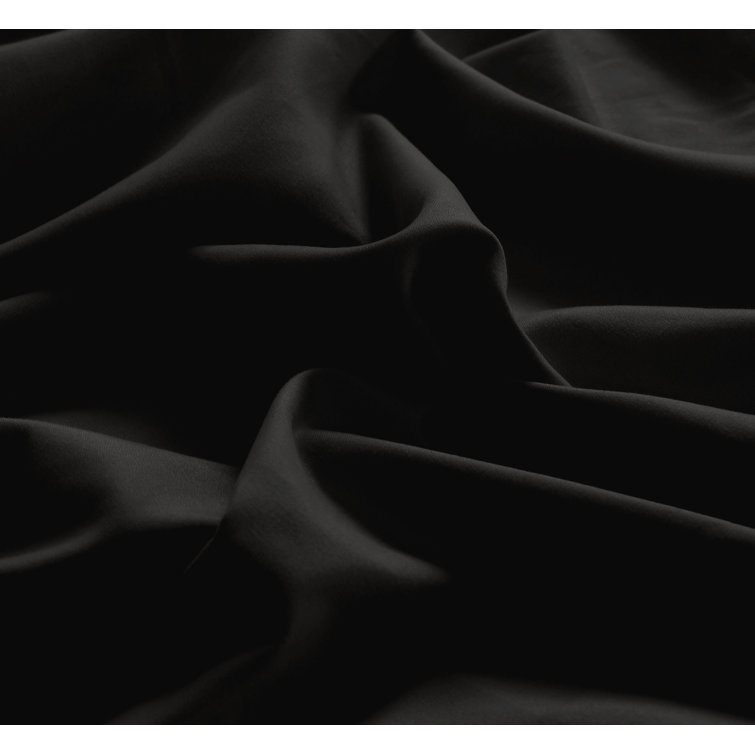 Full Black Ultra Soft Microfiber Sheet Set