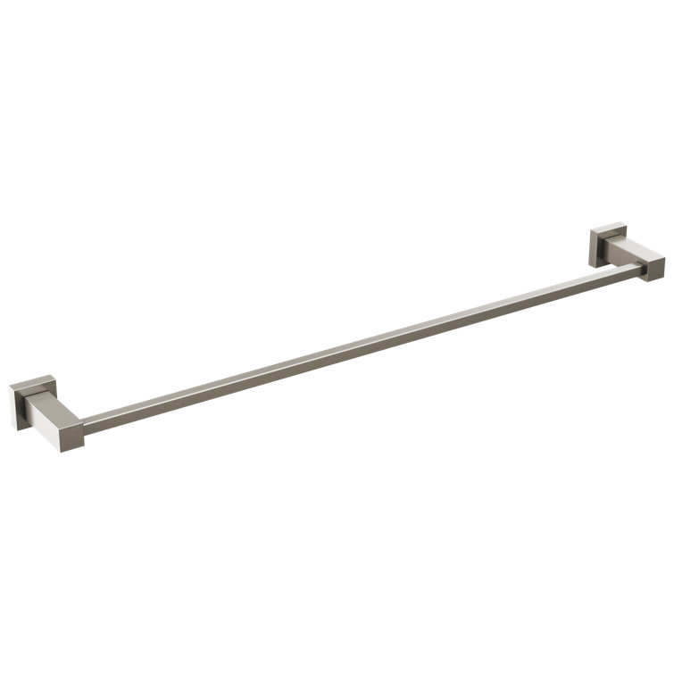 Velum 24-Inch Brushed Stainless Steel Wall Mounted Towel Bar