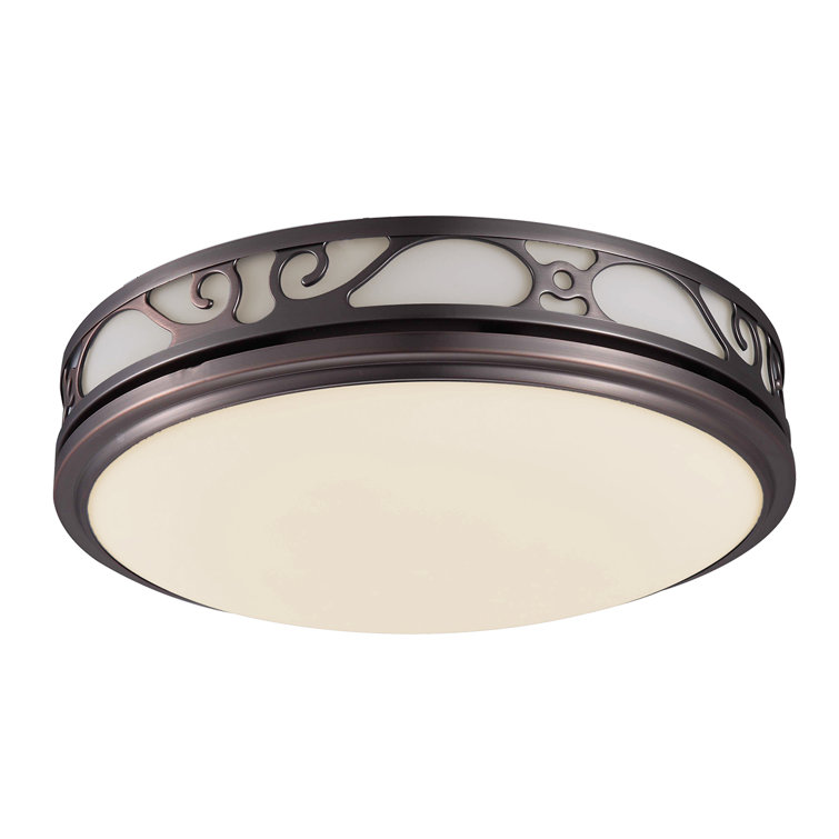 Imperial Bronze Decorative Ceiling Mount Ventilation Fan with Light