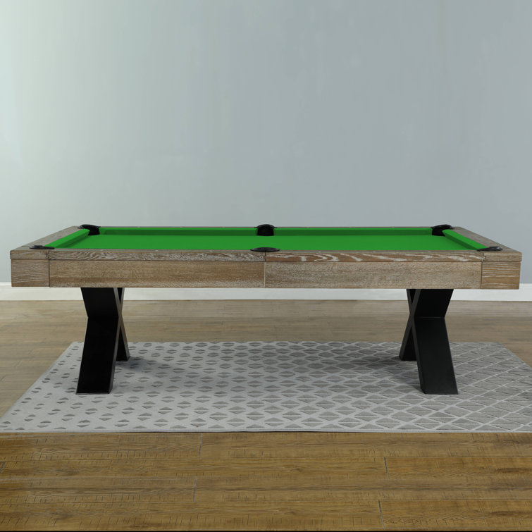 Texas II 8' Slate Pool Table with Steel Legs