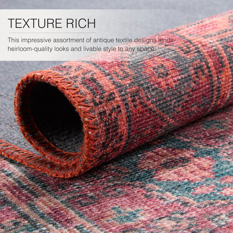 Versatile Loomed Wool-Blend 7'6" x 10' Blue Indoor Area Rug