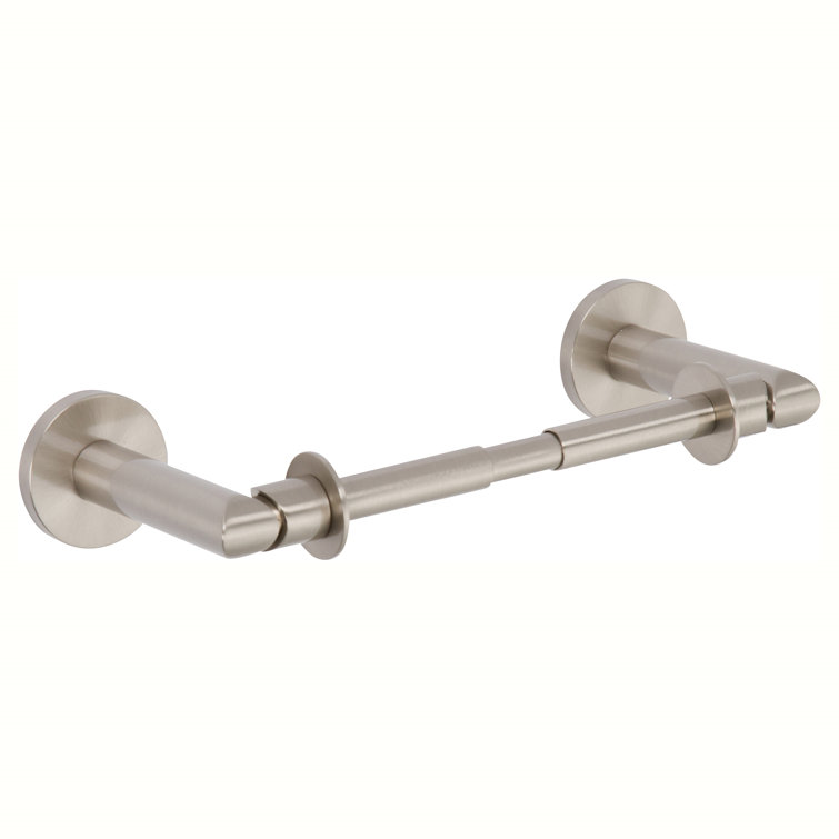 Sine Satin Nickel Wall Mounted Toilet Paper Holder