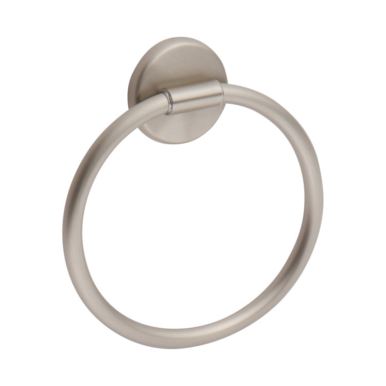 Satin Nickel Wall Mounted Towel Ring