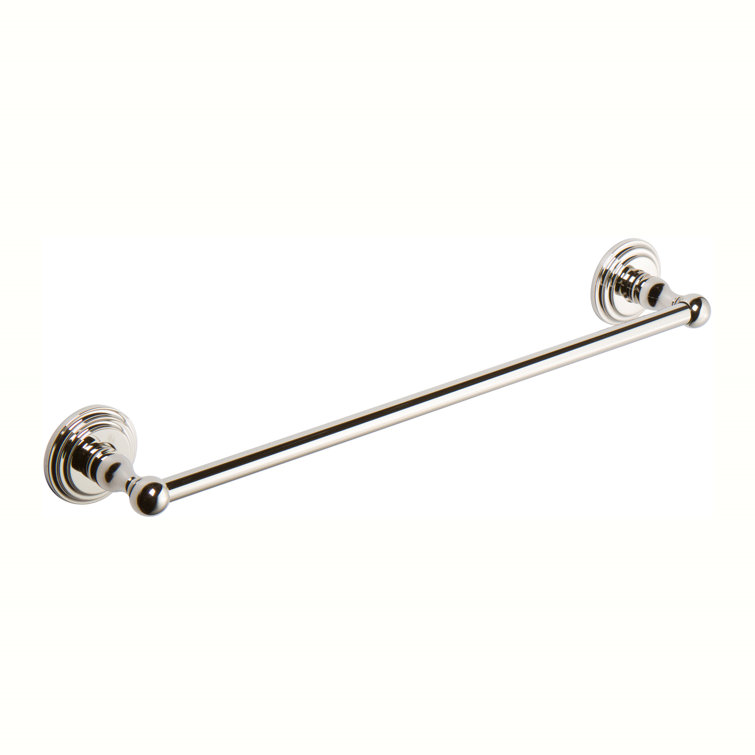Chelsea 24'' Polished Nickel Solid Brass Wall-Mounted Towel Bar