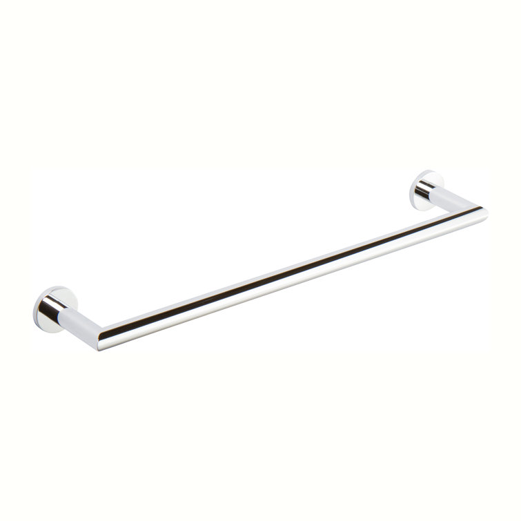 Kubic 24'' Polished Chrome Minimalist Wall Towel Bar