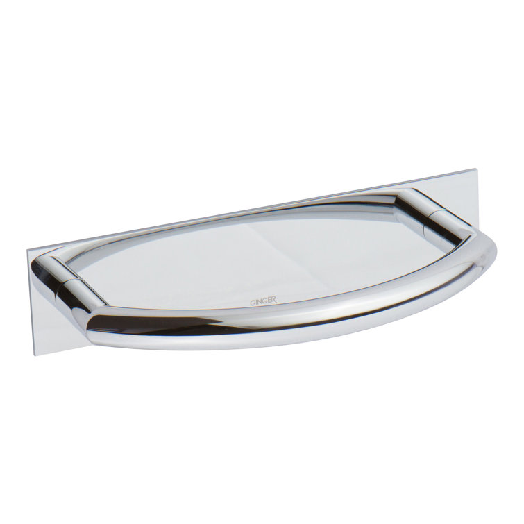 Polished Chrome Wall Mounted Towel Ring
