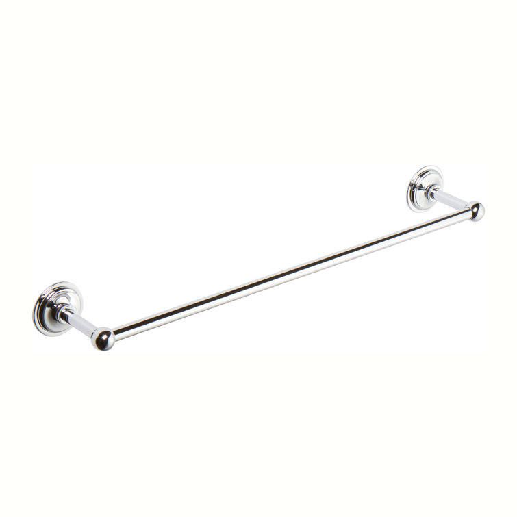 London Terrace Polished Chrome 24'' Solid Brass Towel Bar