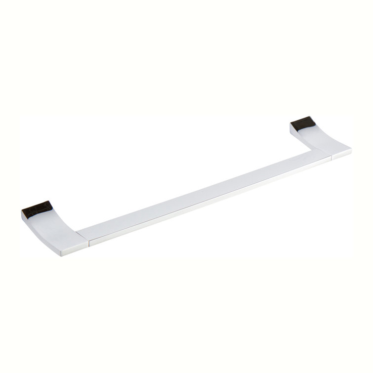Cinu 24'' Polished Chrome Organic Motion Wall Towel Bar