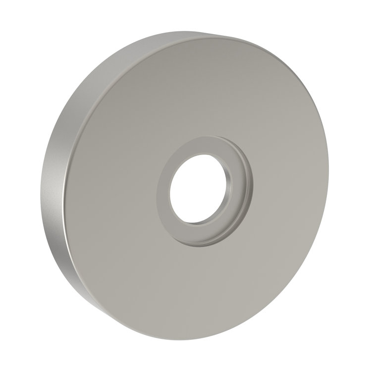 Kubic Satin Nickel Solid Brass Hotel Shelf Mounting Kit