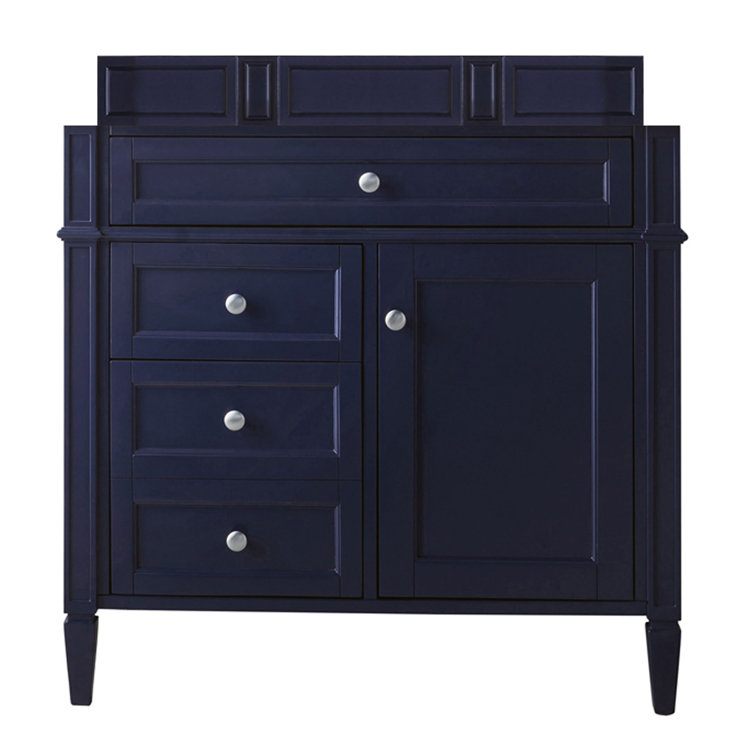 Victory Blue 35" Plywood Traditional Single Vanity Base