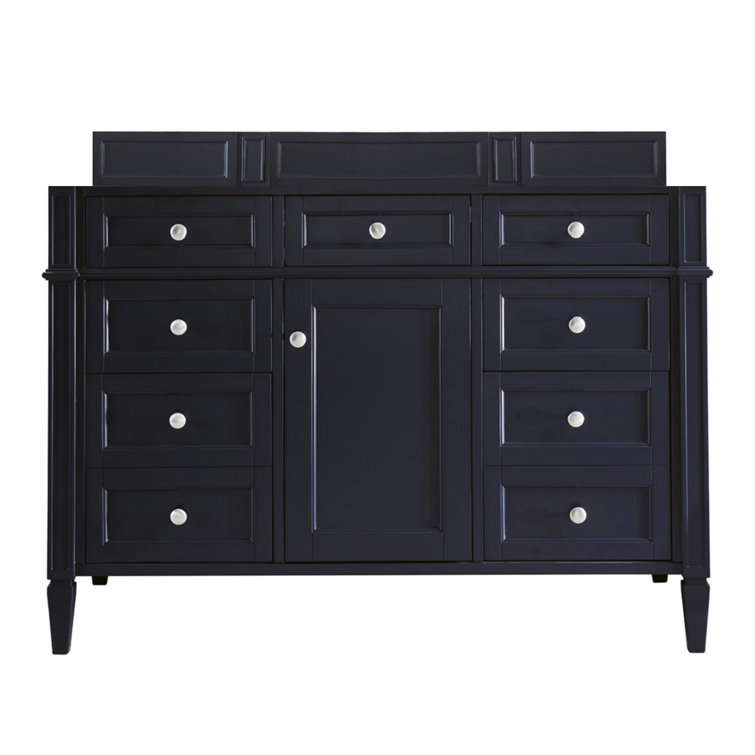 Victory Blue 47" Solid Wood Single Vanity Base