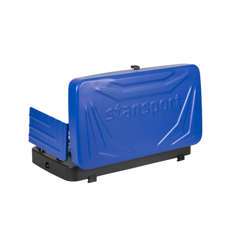 Blue and Black Stainless Steel 2-Burner Propane Stove