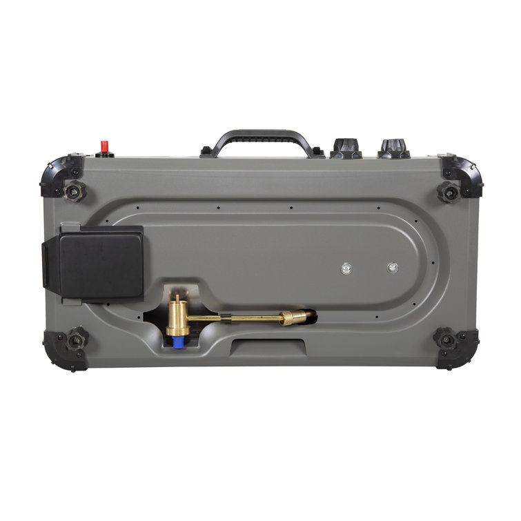 Stansport Stainless Steel Portable Propane Gas Stove & Grill Combo