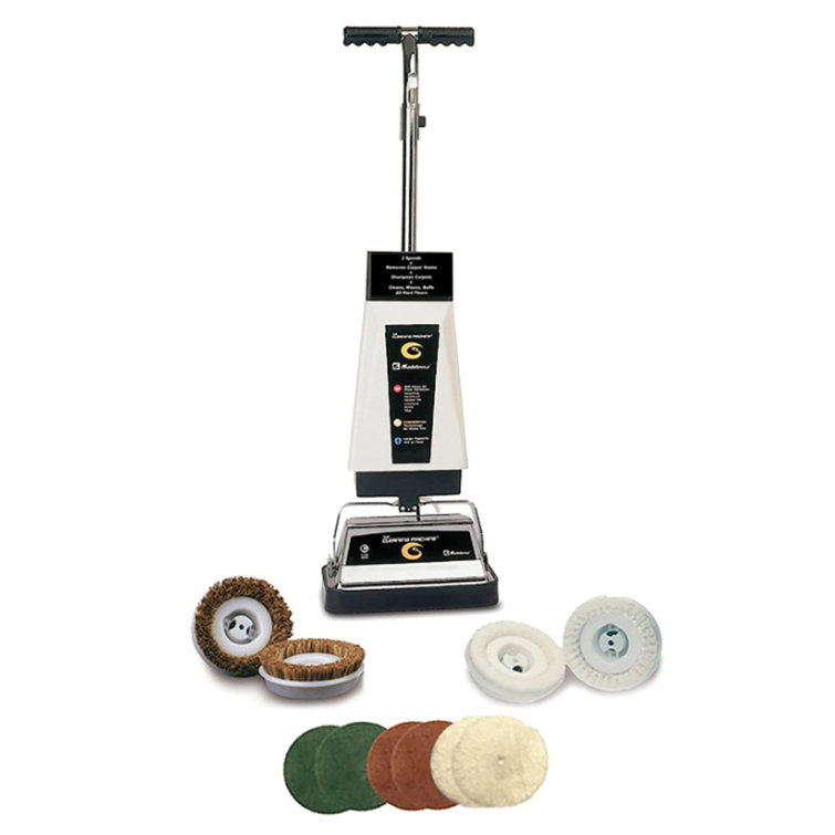 Koblenz Green Commercial Upright Hardwood Floor Shampooer