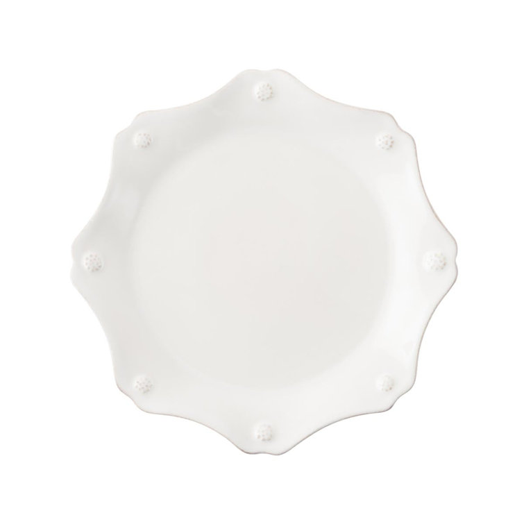 Whitewash Elegance 4-Piece Ceramic Dinnerware Set with Glossy Finish