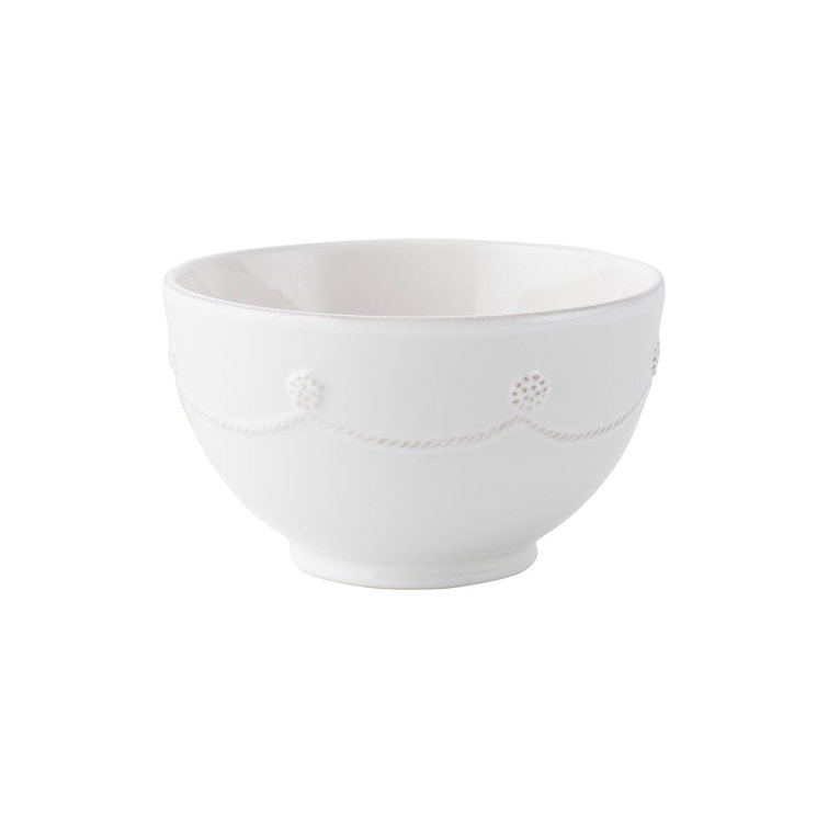 Whitewash Elegance 4-Piece Ceramic Dinnerware Set with Glossy Finish
